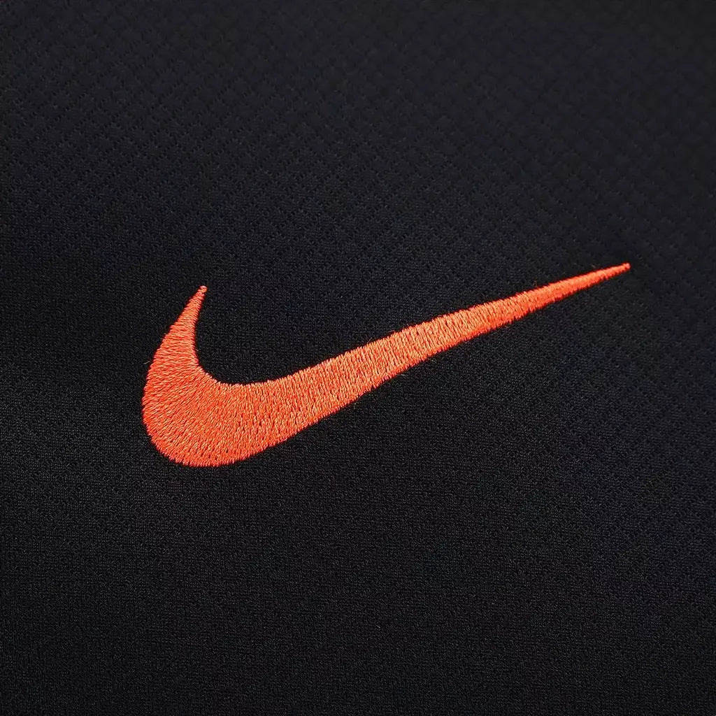 Kit Infantil Nike Total 90 Corinthians III 2025 Preto e Laranja